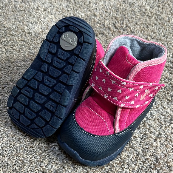 See Kai Run Pink Snow Boot Toddler Size 6 - Picture 1 of 8